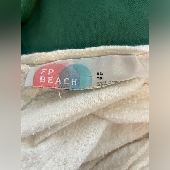 Free People Beach Oversized Cropped Top - Picture 4 of 4